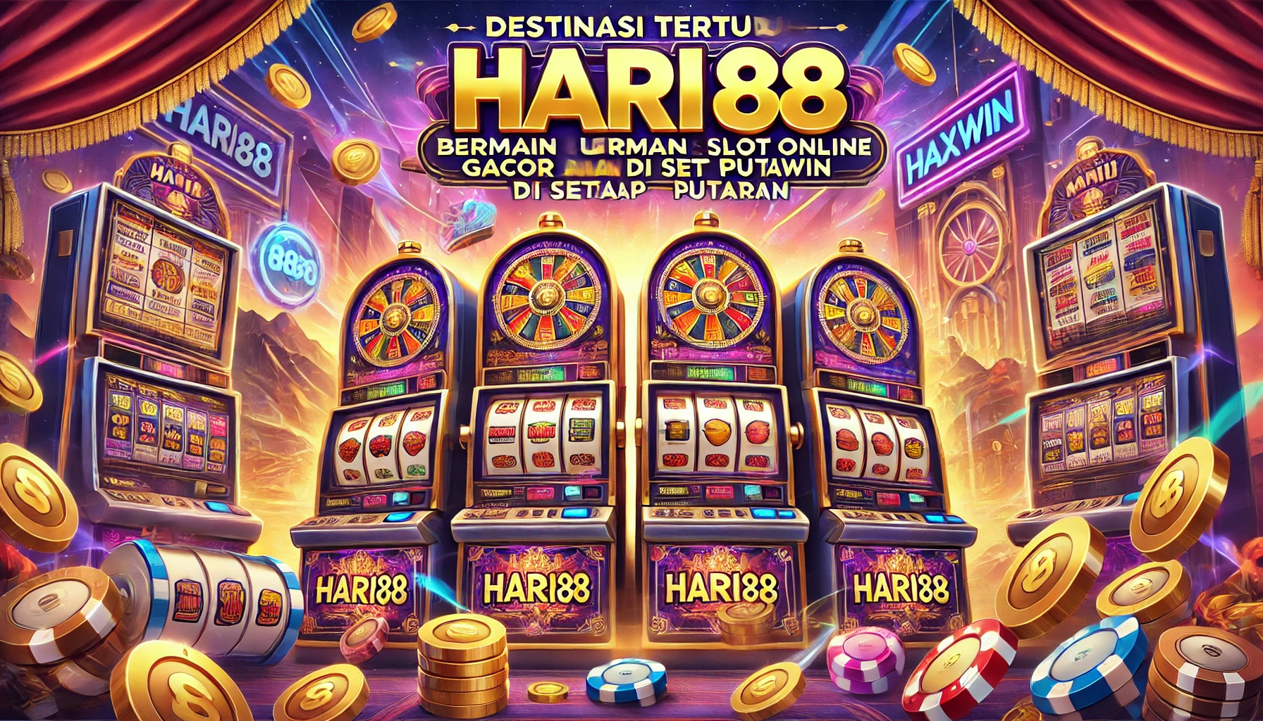 Hari88: Destinasi Terbaik untuk Bermain Slot Online Gacor dan Maxwin
